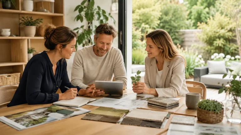 Professionele samenwerking rond huis, tuin en wonen met advies over interieur en buitenruimte