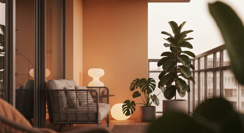 balkon inrichten